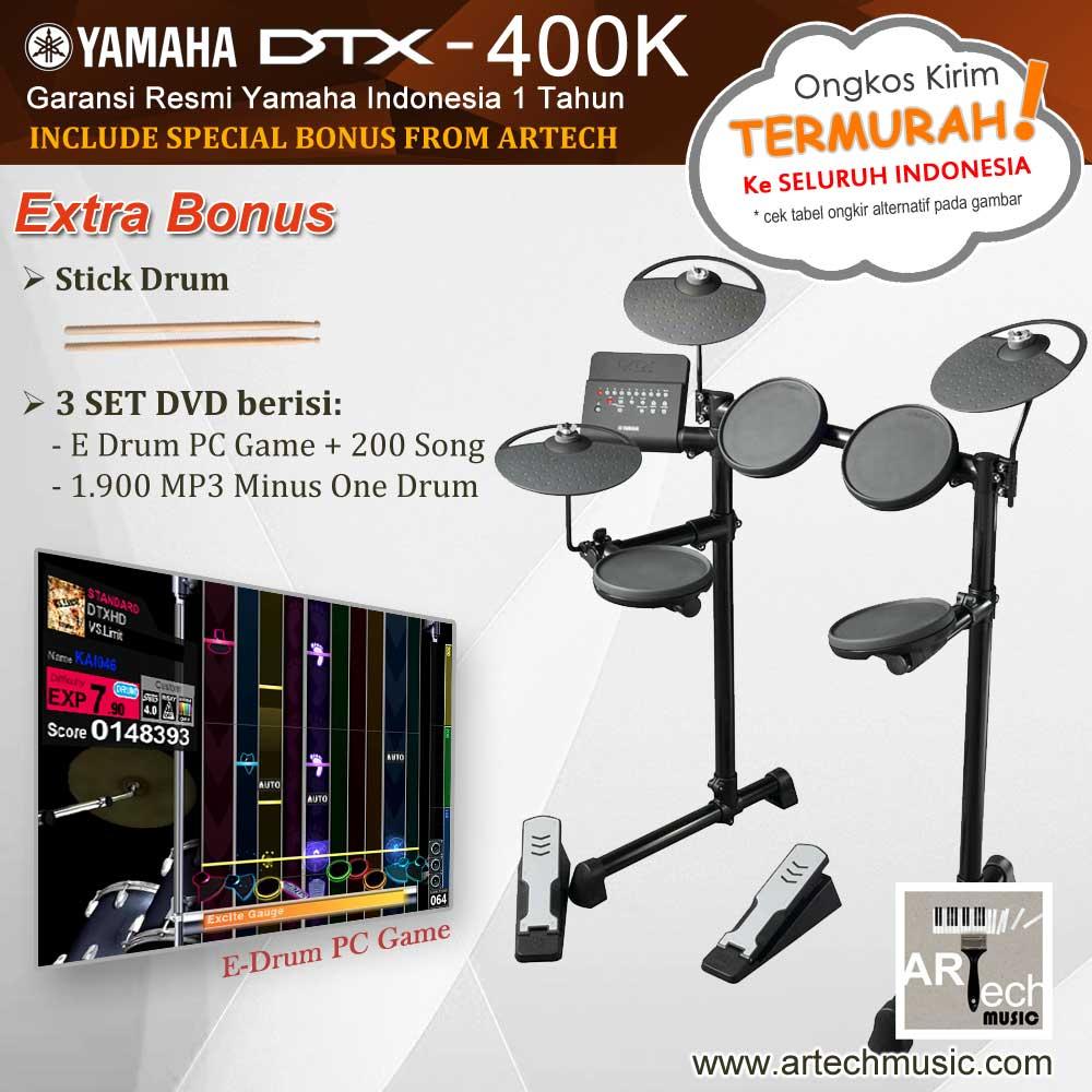 Drum Elektrik Yamaha DTX400 DTX400K DTX 400 DTX 400K