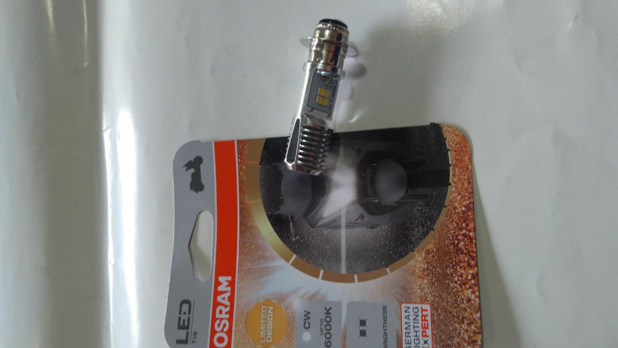 Bohlam led motor lampu motor led type h6 osram sangat terang buat bebek matik