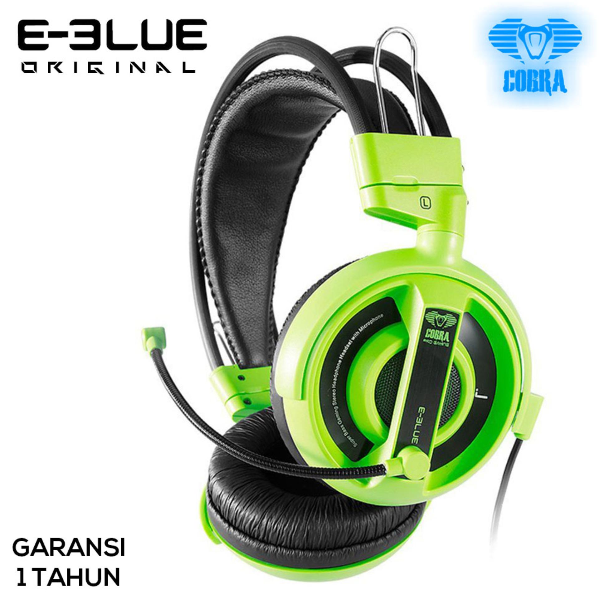 E-Blue Cobra Series Professional Gaming Headset - EHS013 - Green
