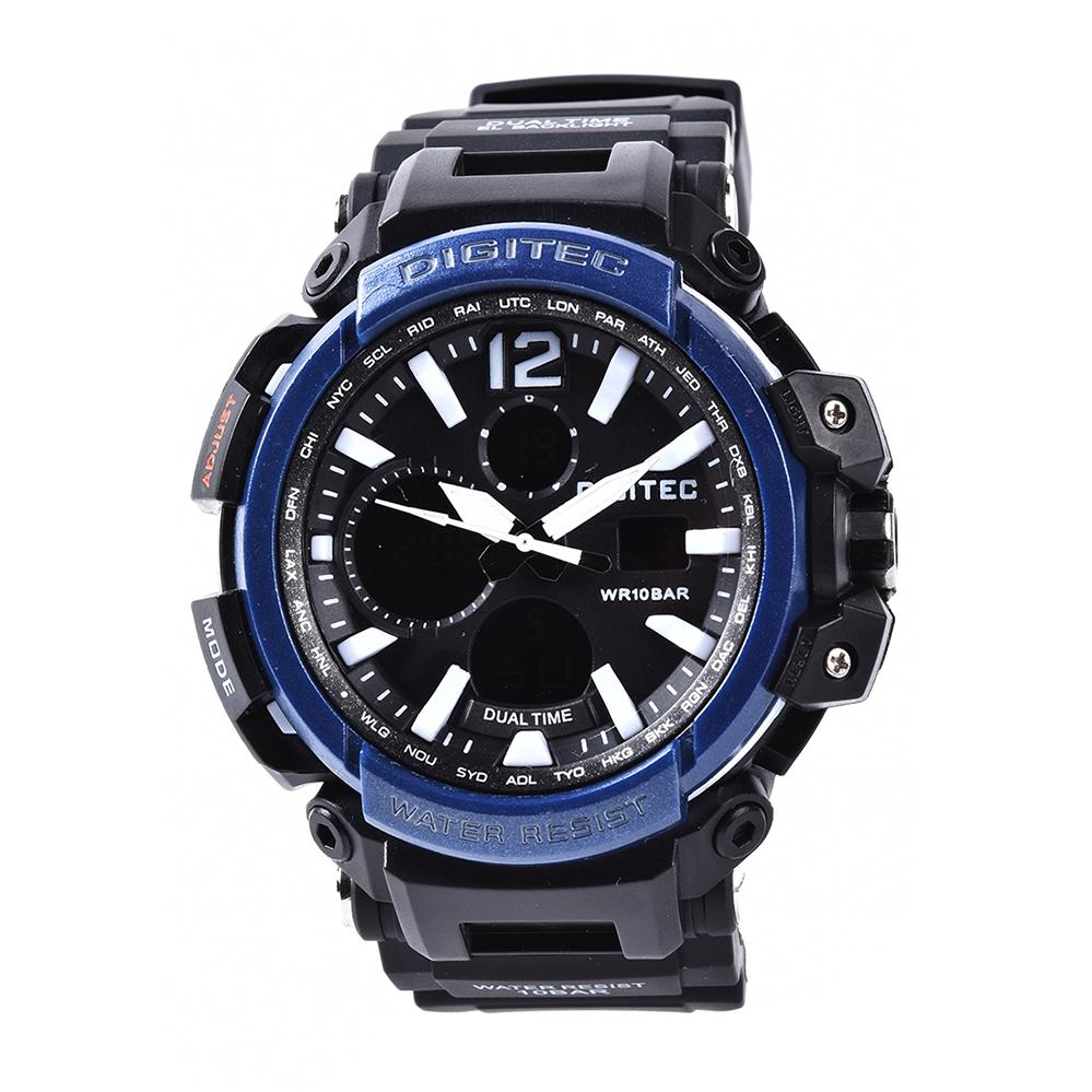 Digitec - Jam Tangan Pria - Black - Resin Strap - DG2120-C