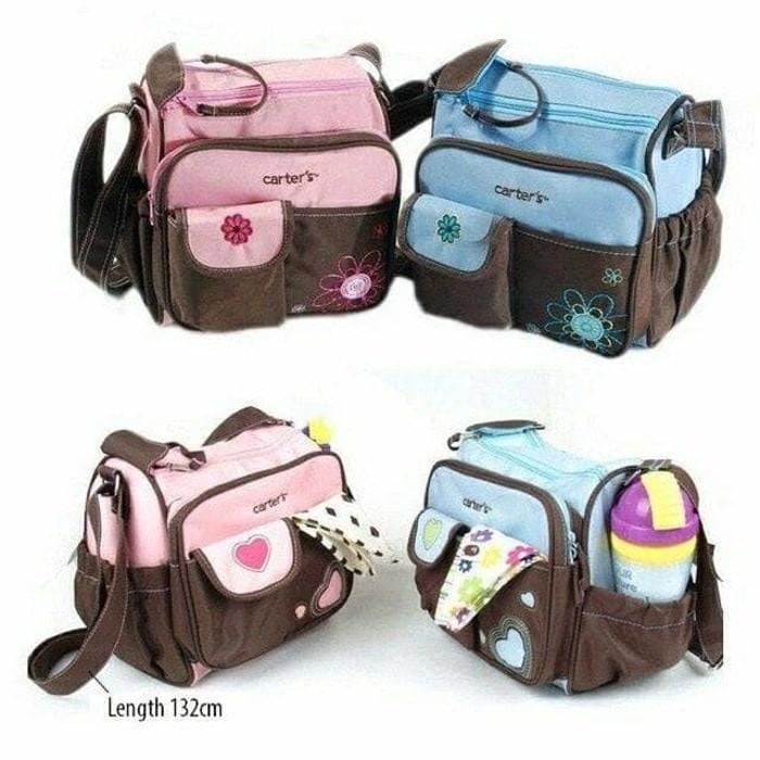 Tas Bayi Carter Kecil / Carter Mini Diaper Bag Variasi PINK LOVE