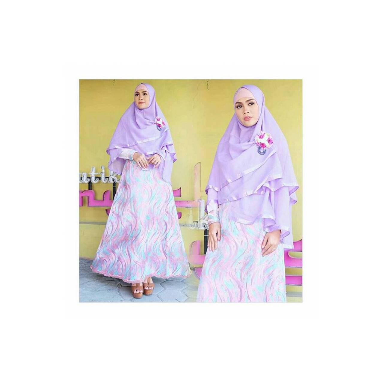 KEBAYA MUSLIM PREMIUM / GAMIS SYAR'I MODERN/ BAJU LEBARAN MURAH CANTIK