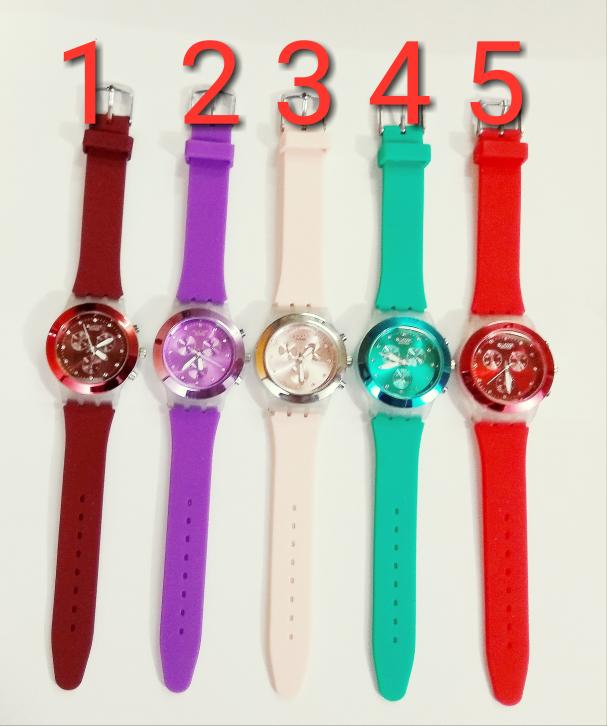 Jam Tangan Wanita Swatch Swiss (Guess Rolex Lv)
