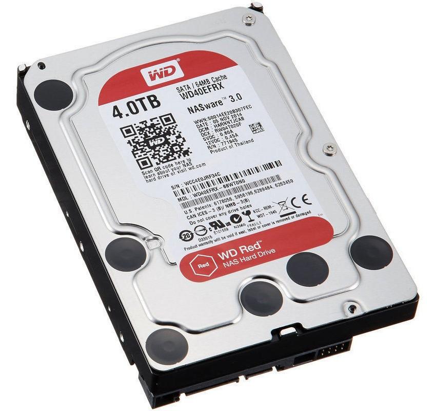 HDD/ hd/ hardisk/ harddisk/ hard drive western digital WD 4TB SATA3 Caviar Red NAS 3.5in - WD40EFRX