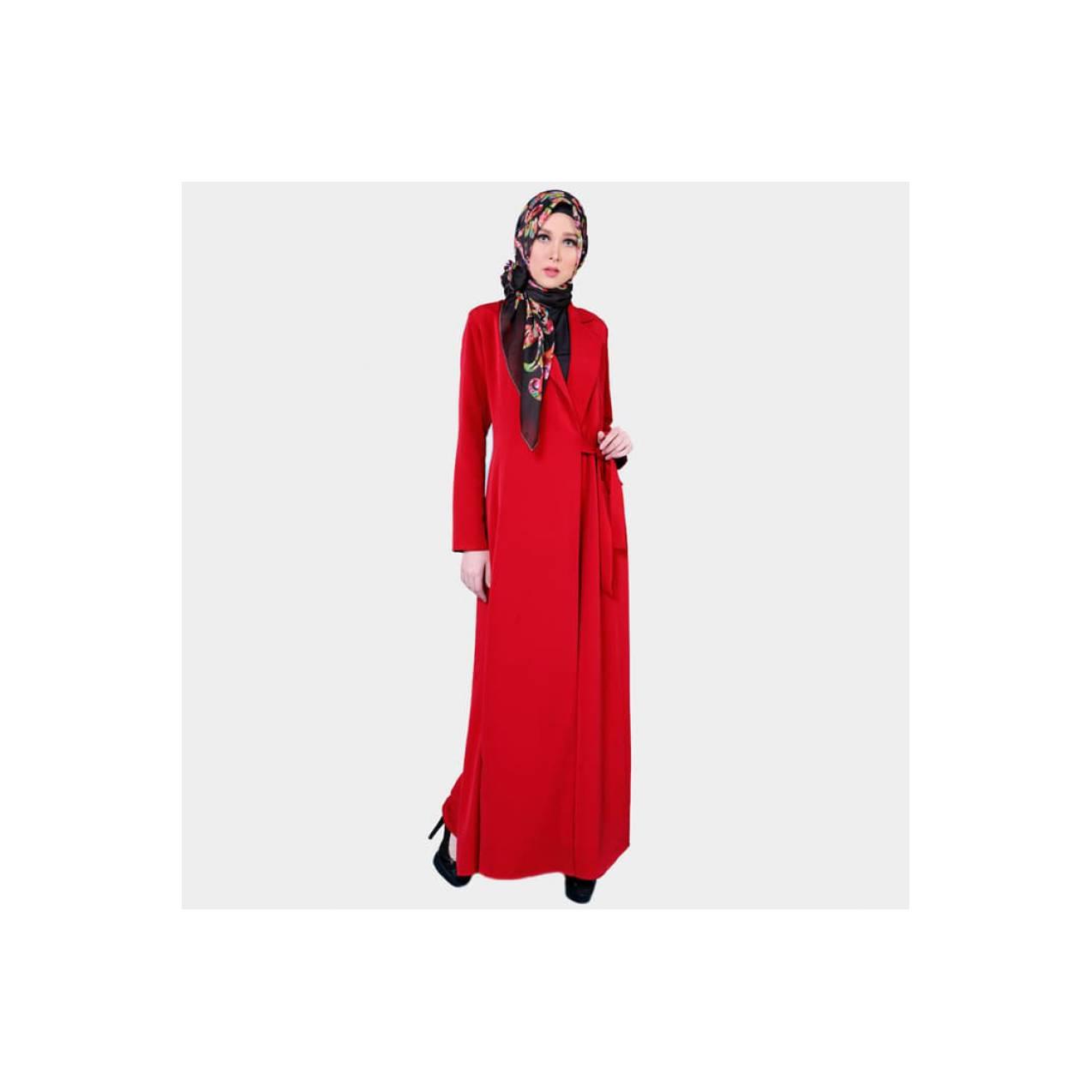 New Arrival Gamis Muslimah Dress Motif Polos - Zulma Dress Zoya