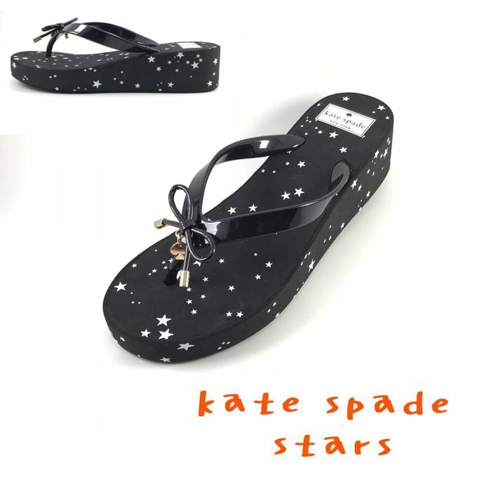 Promo Sandal Katespade Wedges Kate Spade Flip Jepit Gratis Ongkir