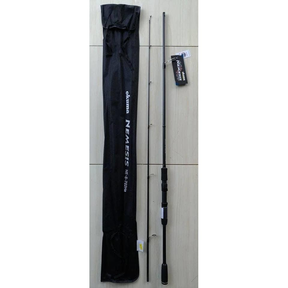 Joran Pancing Spinning Okuma Nemesis NE-S-702Ha 210cm /12-25lb