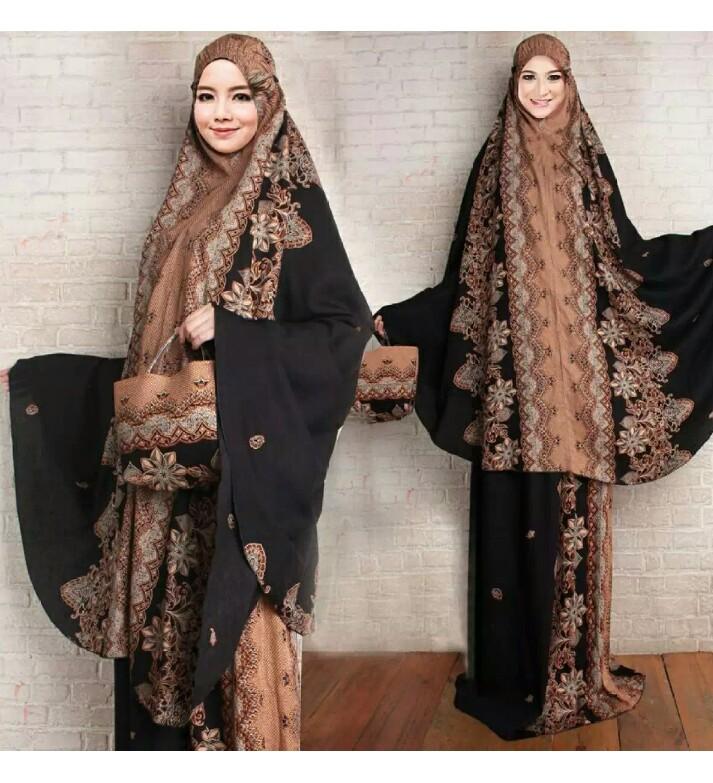 Lazda/cc Mukena rayon bali/Mukena rayon batik/Mukena jumbo/Mukena kekinian/perlengkapan solat /Fashion wanita/Baju muslim/Fashion muslim