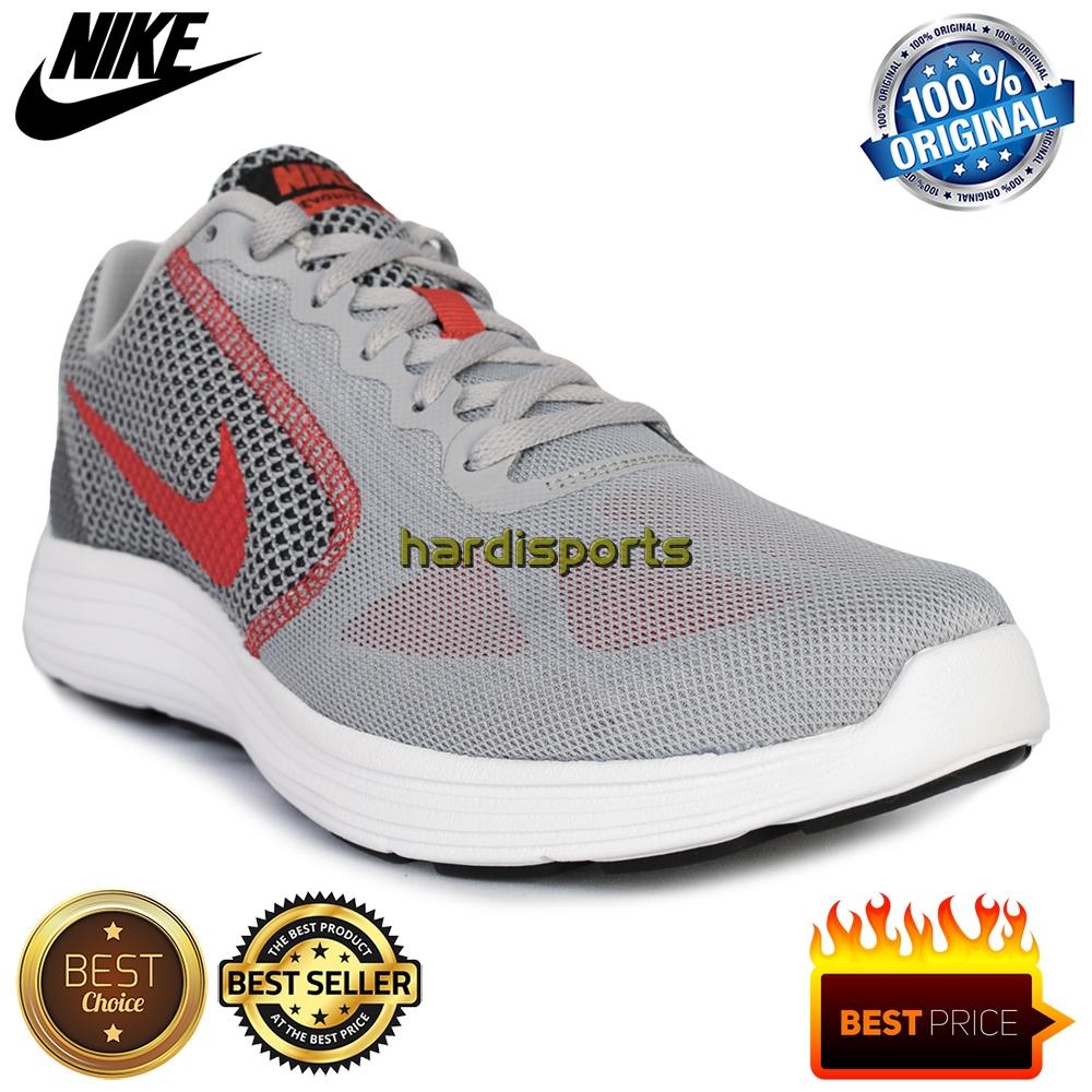 Sepatu Running Pria Nike Revolution 3 819300-011 - Wolf Grey