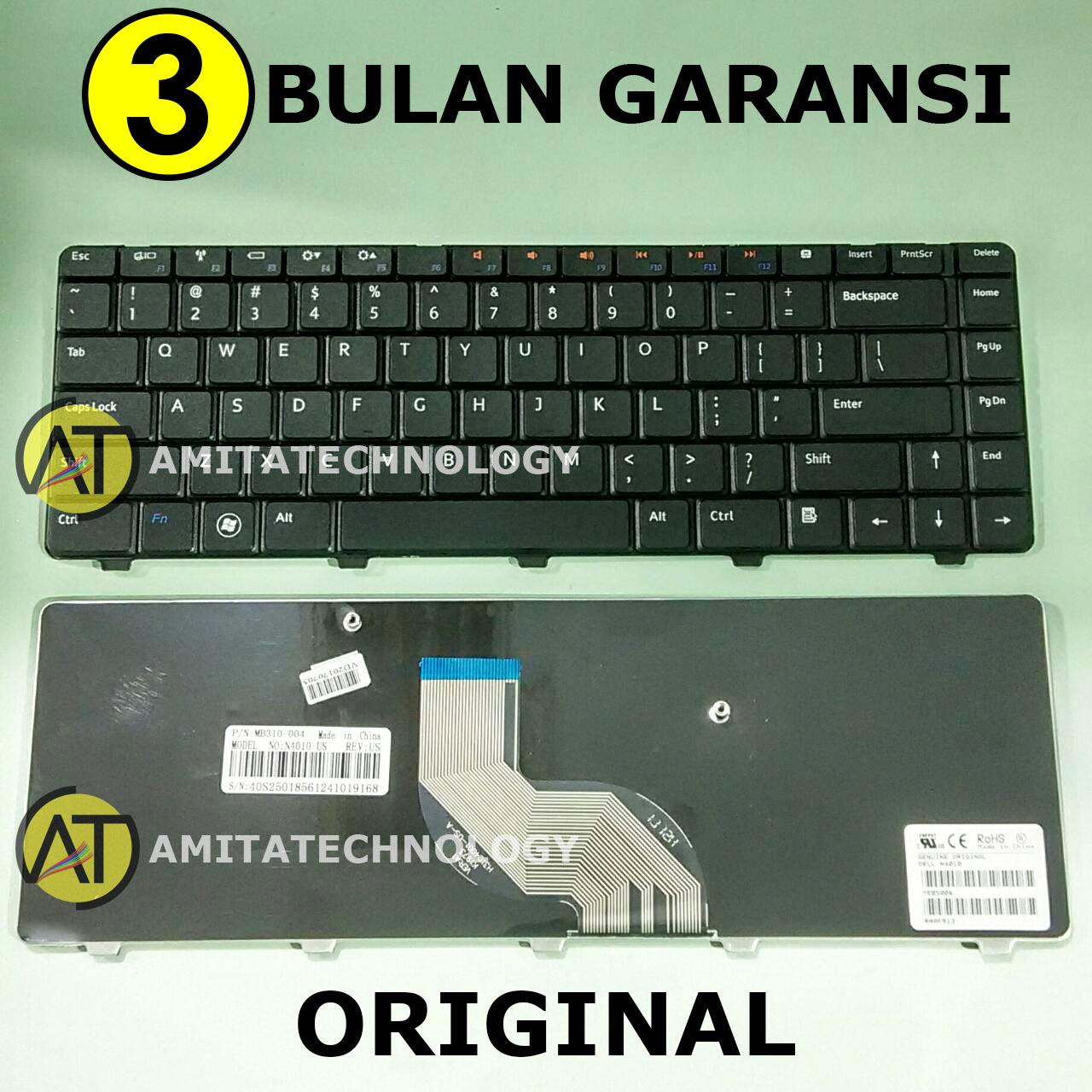 Keyboard Laptop ORIGINAL Dell Inspiron 14V 14R N4010 N4020 N4030 N5020