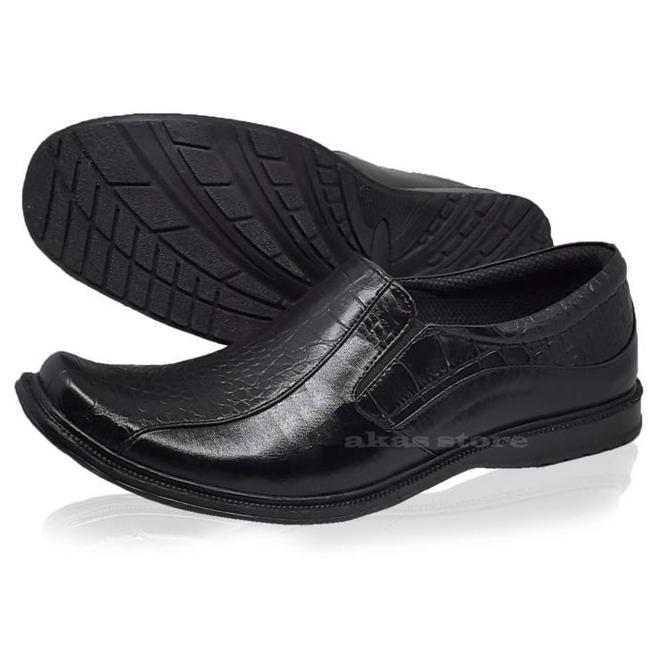 Akas Store - XTC100 Sepatu Pria Formal / Sepatu Pria Formal Hitam Motif Kulit Buaya / Sepatu Kerja / Sepatu Fantofel Model Trendy
2018