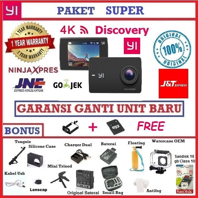 Xiaomi Yi 4k Discovery Internasional Version Original Garansi 1 Tahun