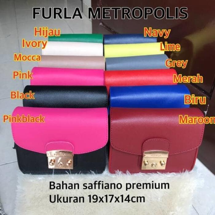 HOT PROMO!!! Tas wanita cewek fashion branded mini bagus murah oke Furla Metropolis - dXXlVP