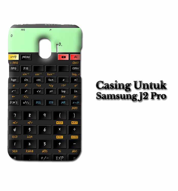 Casing Samsung J2 Pro kalkulator fix Custom Hard Case Cover