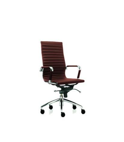 Best Top Seller!! KURSI KANTOR DIREKTUR DONATI MODERN RANGKA BESI CHROME - ready stock