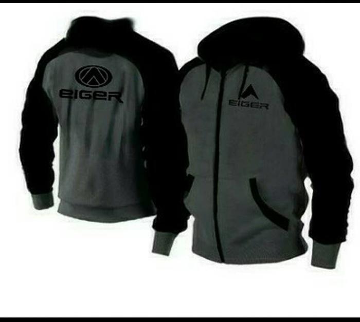 Terlaris Jaket Eiger - Jaket Zipper Hoodie Sweater EIGER KOMBINASI - Jaket eiger sangat di cari - jaket berkualitas - best seller