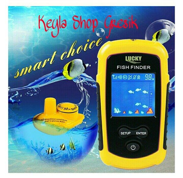 Gresik alat kelengkapan pancing me mancing untuk Radar deteksi pelacak Pencari keberadaan ikan Fish finder wireless Sonar