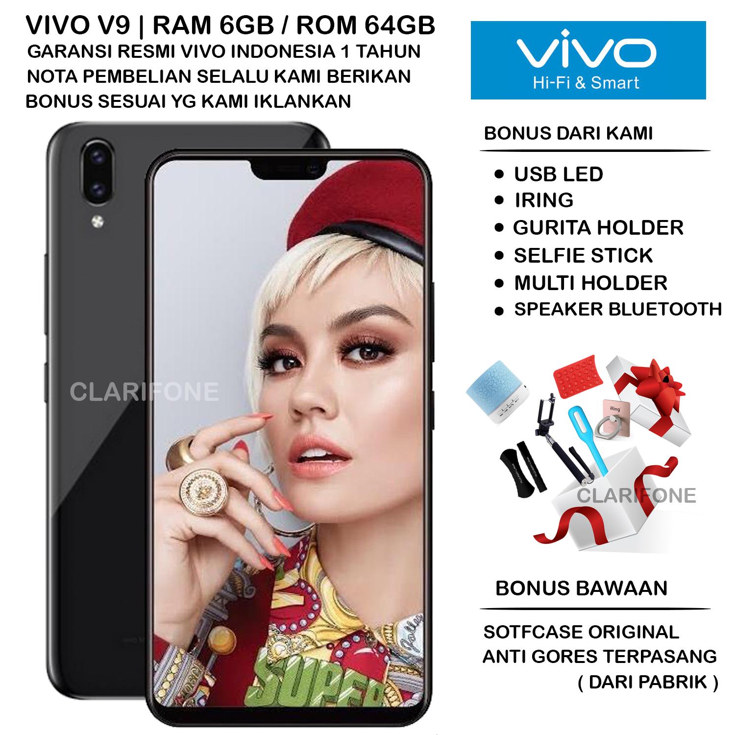 VIVO V9 PLUS - RAM 6GB - ROM 64GB - GARANSI RESMI