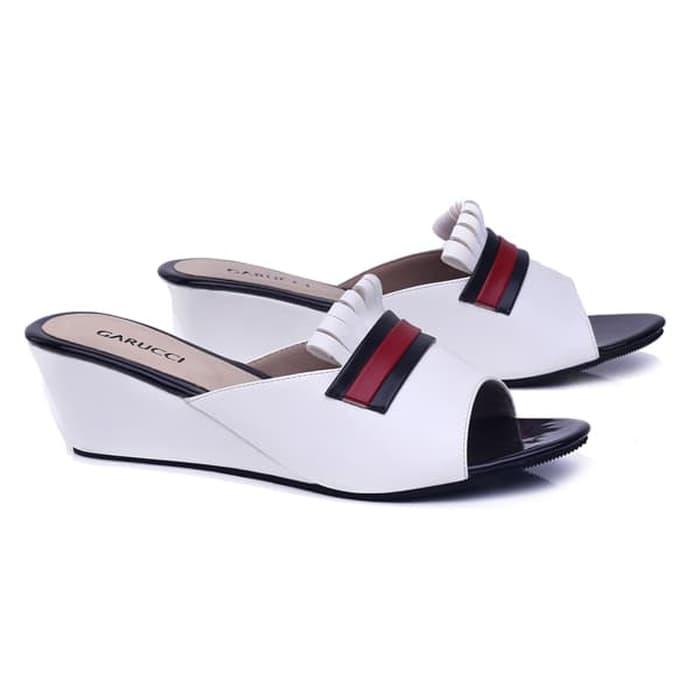 Sandal wanita/sandal perempuan Sandal Wedges Cantik Trendy Pesta keluaran terbaru model terbaru kualitas bagus harga murah warna putih