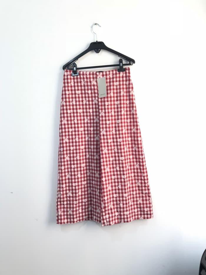 Celana Panjang Kulot Wanita Zara Original Not Balenciaga Gucci Bape LV