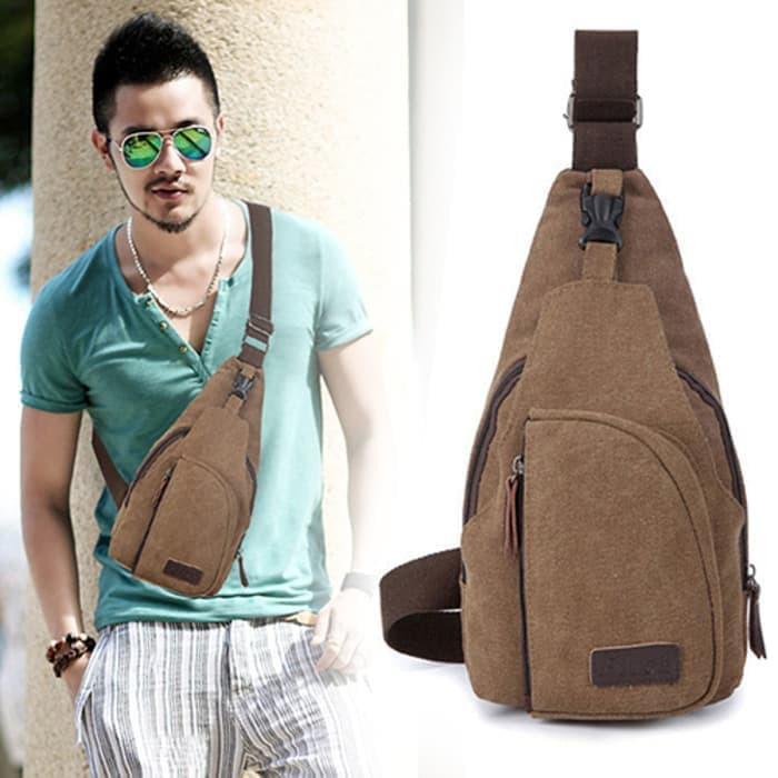 Tas Salempang Cowok / Men Bodypack Bag / Tas Cowok Trendi / Tas Cowok Murah / Tas Salempang Kekinian / Tas Salempang Bagus