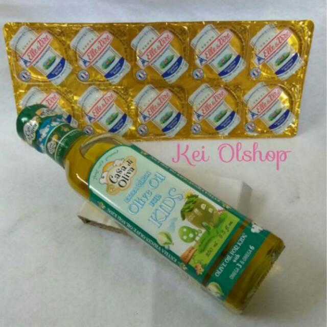 PROMO!!! Harga termurah se-SHOPEE, EVOO Casa Di Olivia Kids+ UB Elle & Vire (Unsalted Butter)