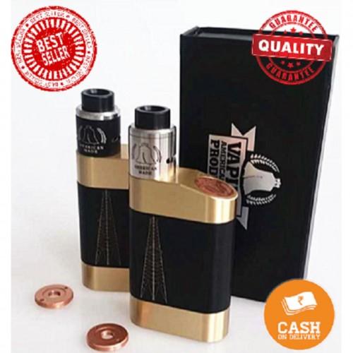 Big Store Acc - Vaporesso The Rig Pig Styled 18650 Mechanical w/ Roughneck V2 RDA Kit Terbaru