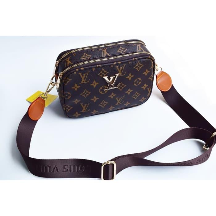 Tas Wanita Selempang Shoulder Bag LV Snapshot Import - Mono