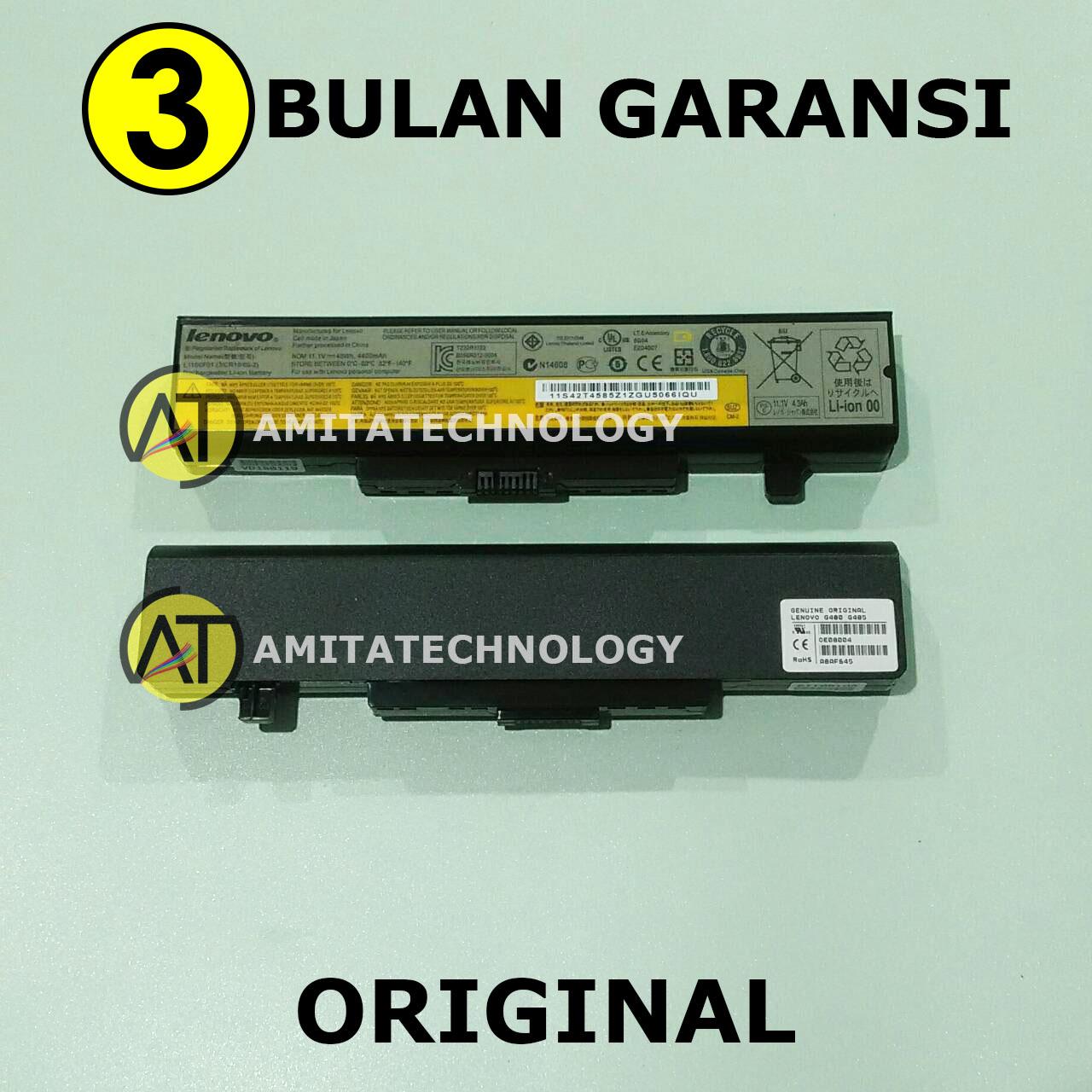 Baterai Laptop ORIGINAL Lenovo G480 G485 G580 G585