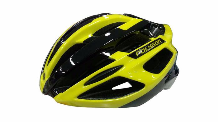 HELM SEPEDA BALAP POLYGON SPEED HIJAU GREEN HELMET BICYCLE
