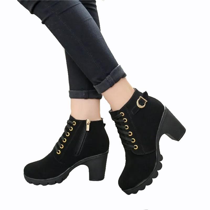 Ginshashop - Sepatu Wanita High Heels Boots Resleting GHS - 284 Hitam Heels Hak Tinggi / Sepatu Hak Tinggi / High Heels lokal