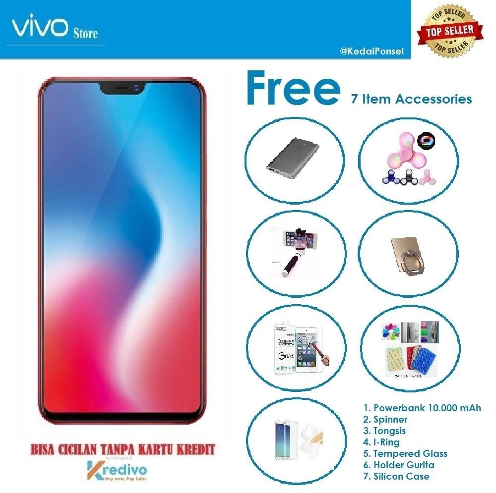 VIVO V9 [4/64GB] + Free 7 Item Accessories