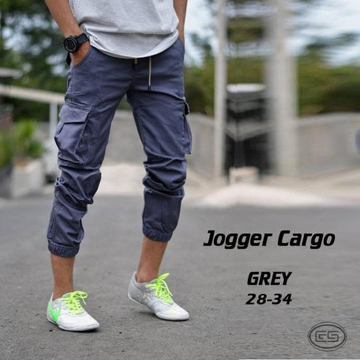 Celana joger cargo pria celana pdl pria Celana joger
