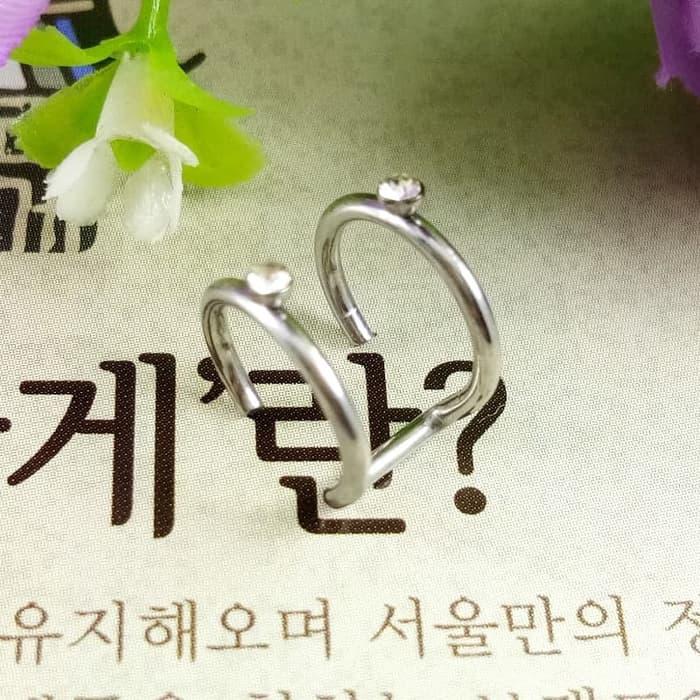 Anneui - EE0333 - Clip Earrings Anting Jepit Wanita Pria Tanpa Tindik