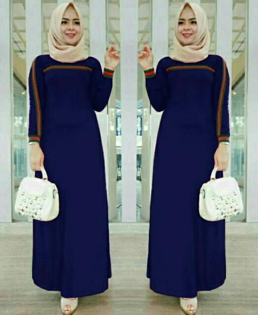 Grosir Hasanah Long dress gucci / Maxi gucci / dress muslimah gucci..