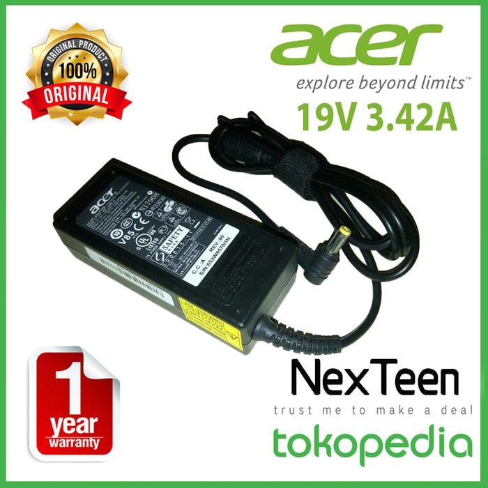 Ready - Original Adaptor Chas Acer Aspire Travelmate Series Garansi 1 Tahun - ready stock