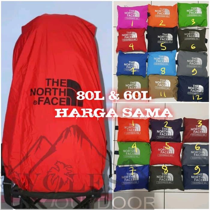 TERLARIS!!! Cover Bag / Rain Cover 80 & 60 L di lapak Woles Outdoor okyzulkarnain - wLov4e