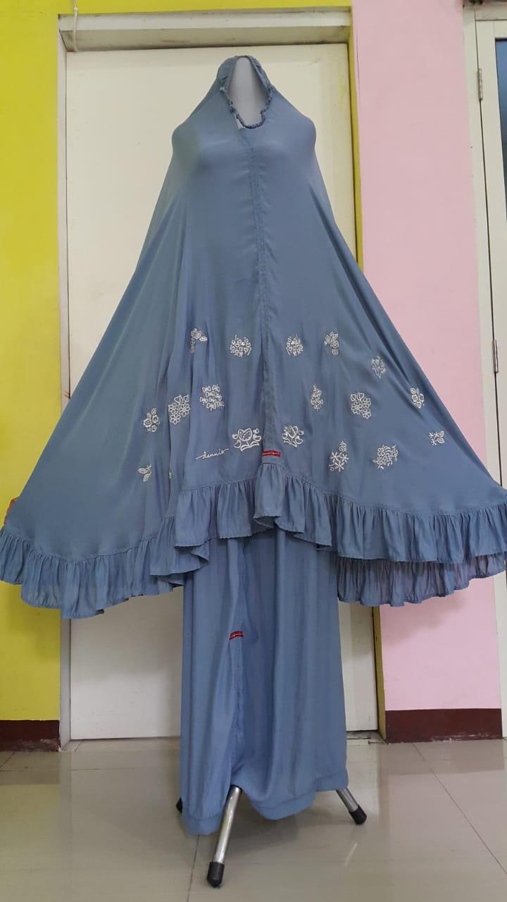 Dannis Mukena Motif type M180503 - Multiwarna - Bahan Moscrepe