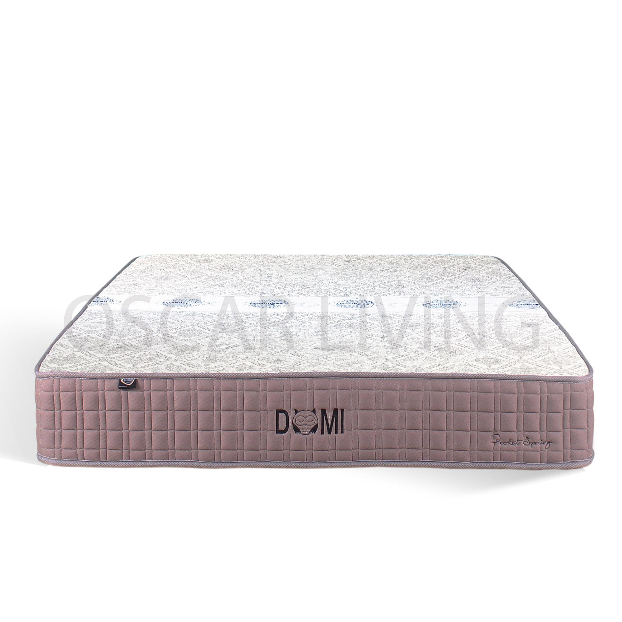 Quantum Springbed DOMI Argos (Pocket Spring) Size 160x 200 - Mattress Only - Putih