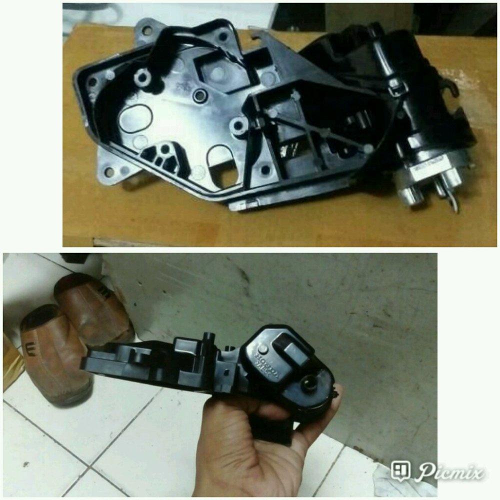 motor retract mesin lipat rangka gir jazz rs spion original honda a