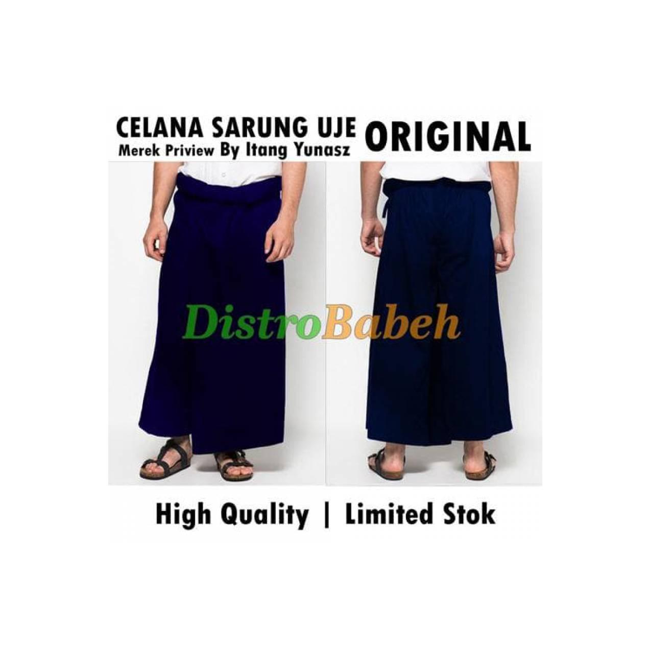 PROMO PRODUK Celana Sarung UJE | Warna DONGKER | Bawahan Baju Koko