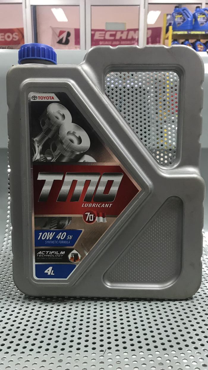 Oli Mesin Mobil TMO Toyota Motor Oil Lubricant 10w40 SN 4L