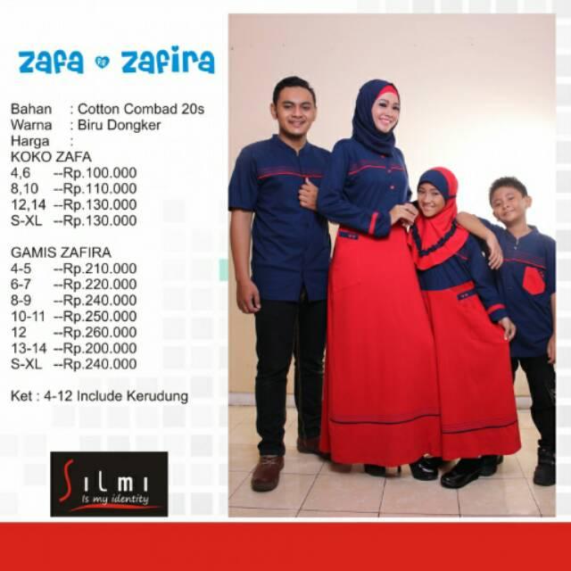 BAJU SARIMBIT KELUARGA COUPLE BRANDED Seragam muslim koko gamis ibu ayah dan anak terbaru termurah (Koko S)
