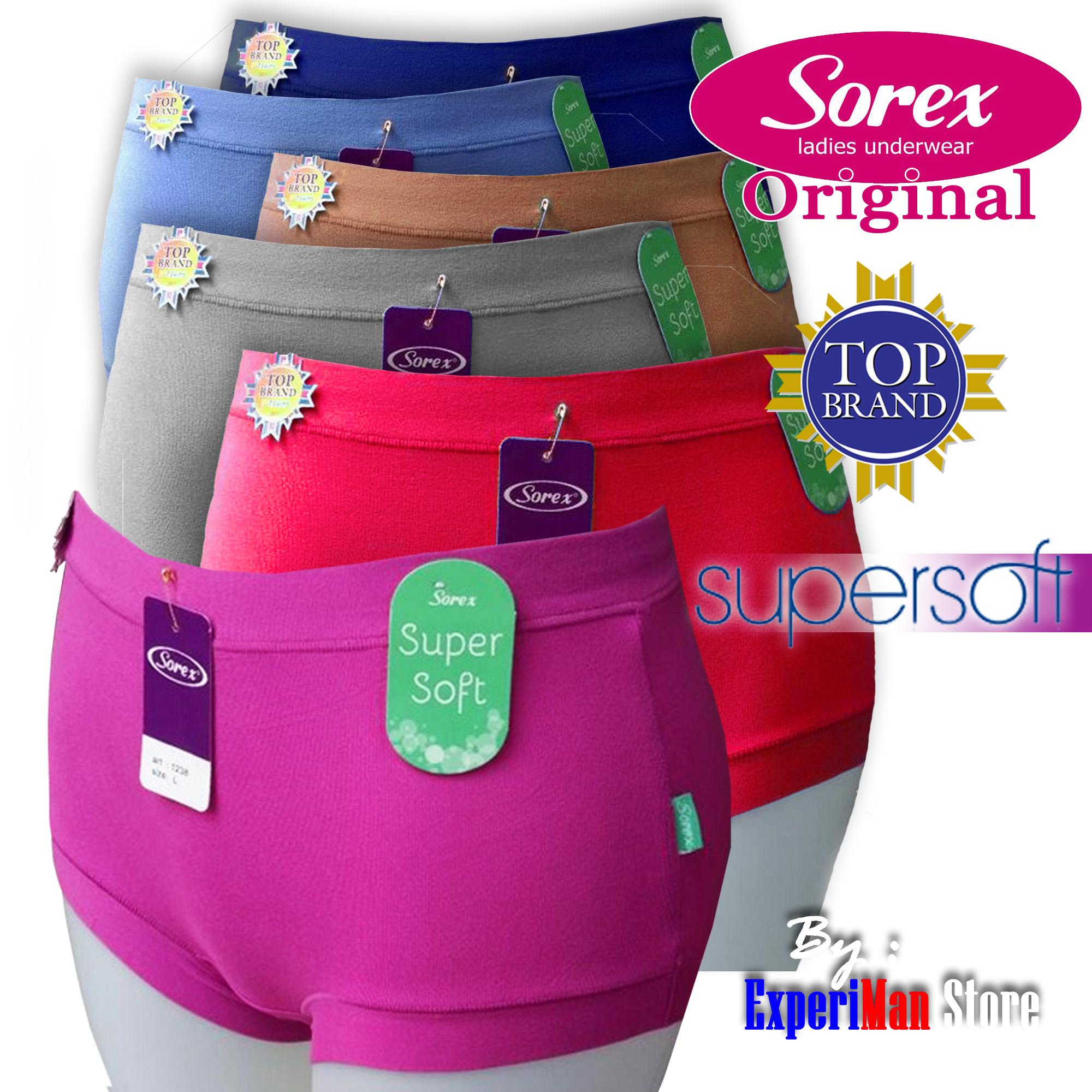 3Pcs Sorex Original Celana Dalam Wanita Super Lembut Harga Grosir