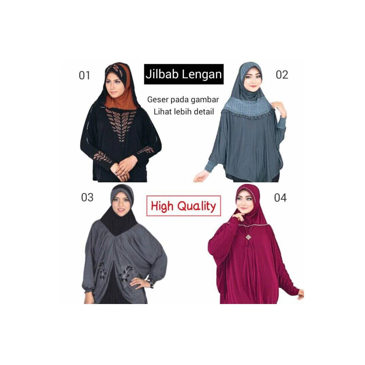 Jilbab Hijab Modern Jilbab Lengan Nuhijab Elzatta Rabbani Pashmina