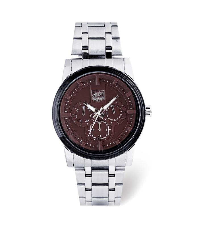 JAM TANGAN PRIA SOPHIE MARTIN ALIVE SILVER MANUAL KIEFER GAL312S3 ORI