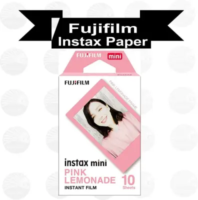 1 Pack Fujifilm Instax Film / Paper Pink Lemonade
