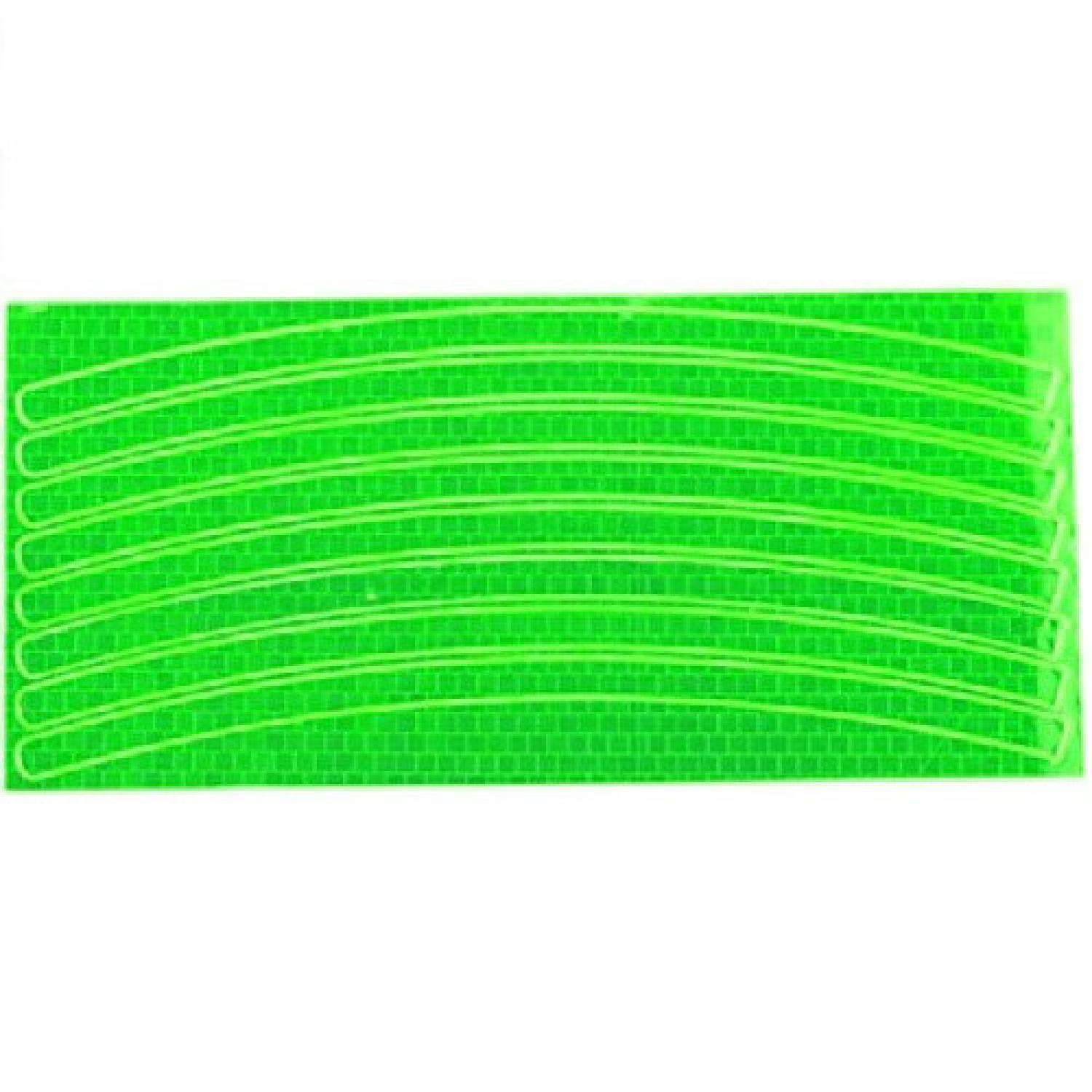 Bicycle Wheel Reflective Sticker / Stiker Roda Sepeda - 8 Strip