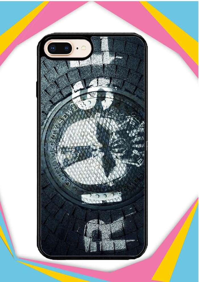Casing iPhone 7 Plus Custom Hardcase Batman The Dark Night Rise of Gotham City Z0310 Case Cover
