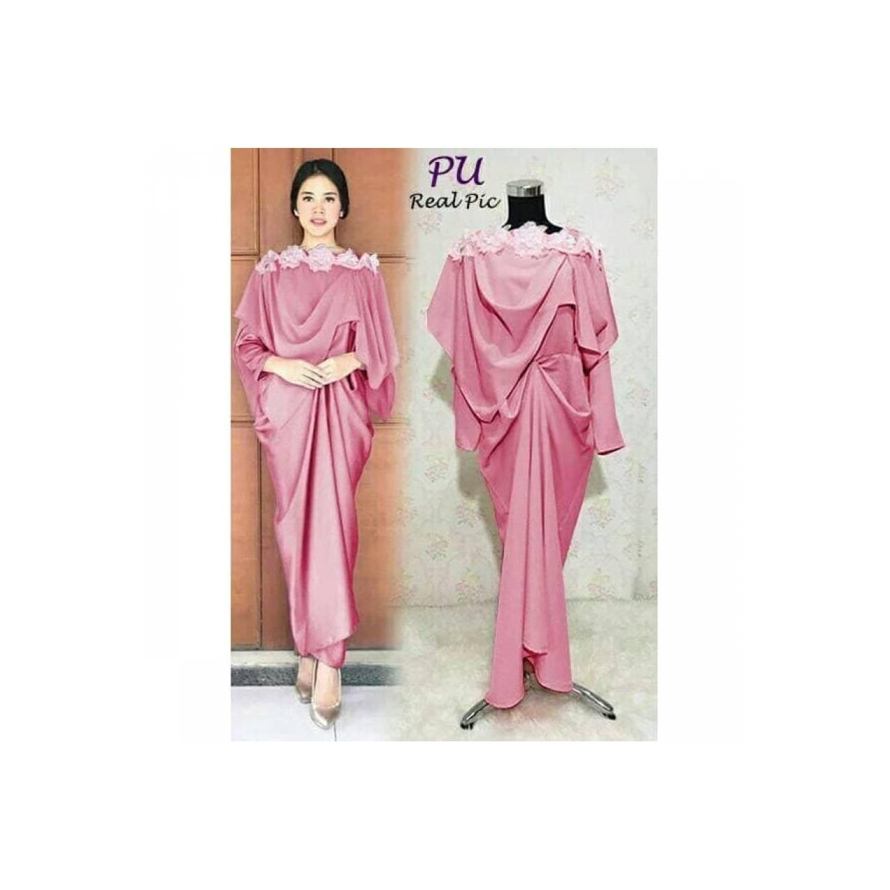 PREMIUM PRINSA KAFTAN MODERN HIJABERS DRESS KAFTAN PESTA KEKINIAN